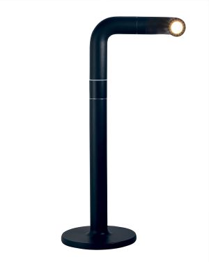 PIPE - Battery table lamp, black