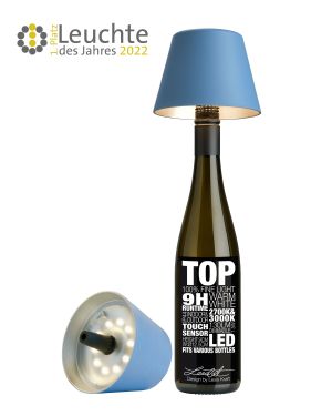 TOP - Battery Bottle Light, Blue
